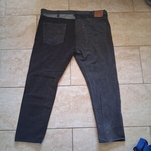 Levi's 501CT Classic Black Denim Jeans 44x32
